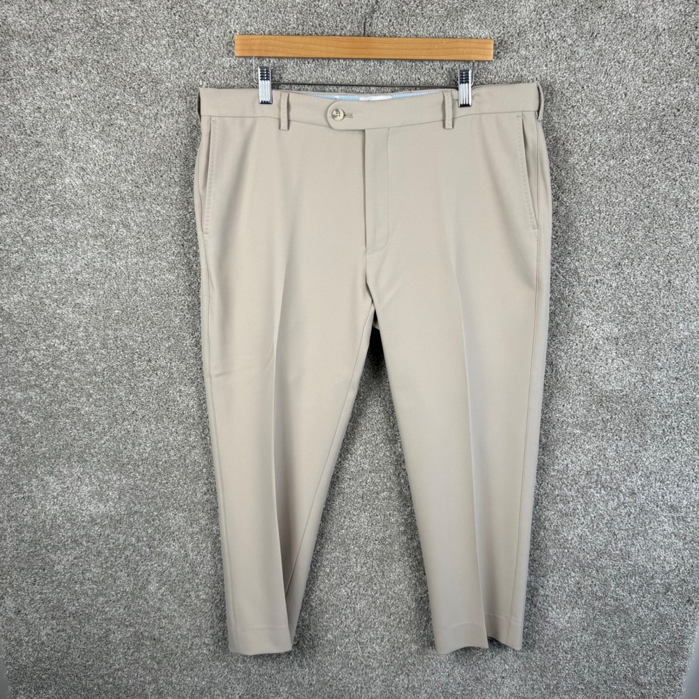 Peter Millar Lot of 3 EB66 Performance Golf Pants Mens 36x26 Khaki Stone Tan - Picture 7 of 10
